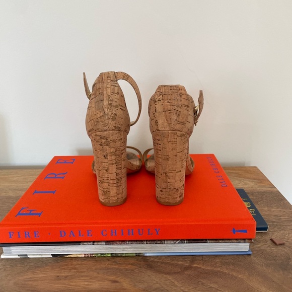 Schultz Enida Cork Block Heels - Picture 5 of 6